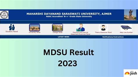 www mdsuexam org|MDSU Degree Result 2023 Out: Download B.A, B.Sc, .